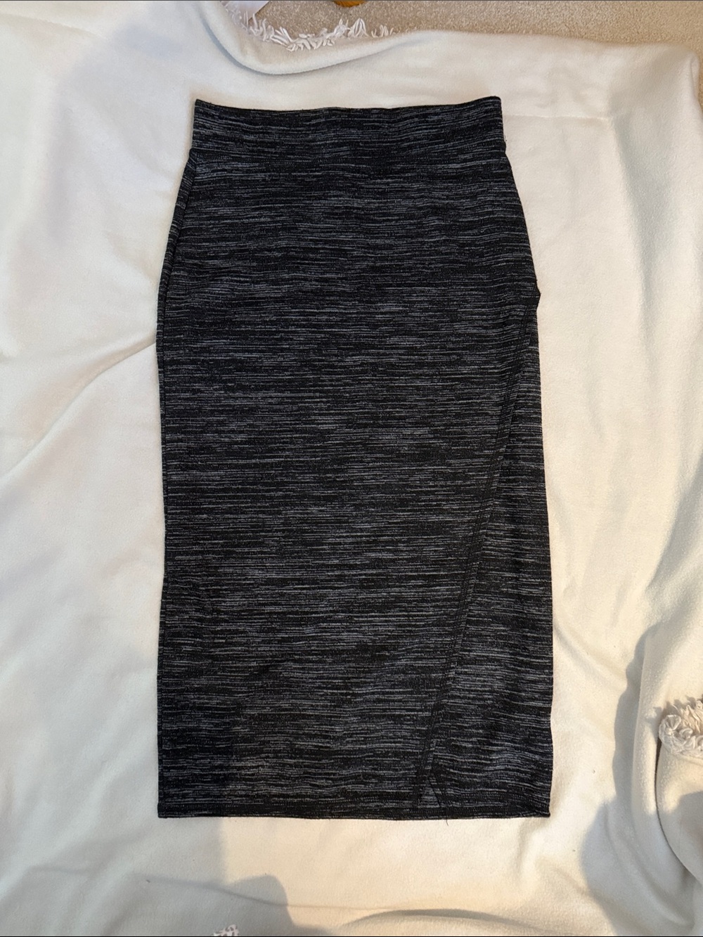 RW&CO. Charcoal Heather Pencil Skirt
